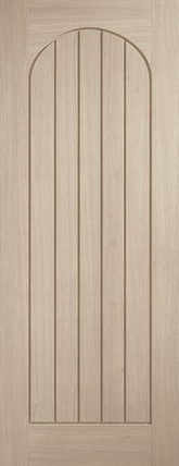 Blonde Oak Mexicano Arched Square Top